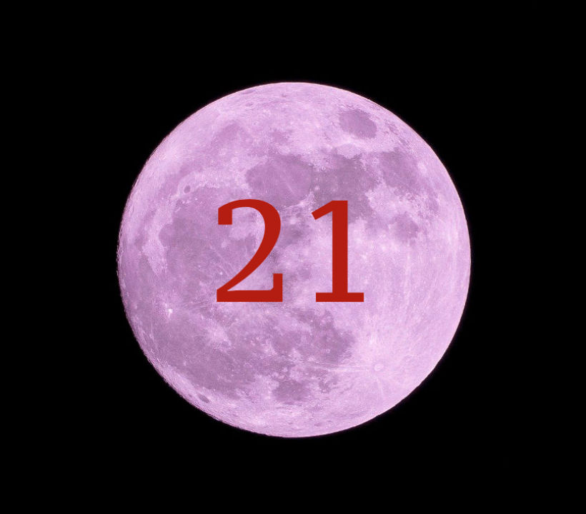 Луна в доме 21